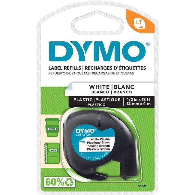 Newell Brands DYMO Tape Letratag Lblmkr .5" We DYM91331
