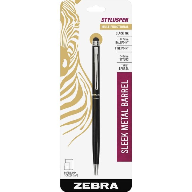 Zebra Pen Corporation Stylus Bp Twist 0.7 Black ZEB33111