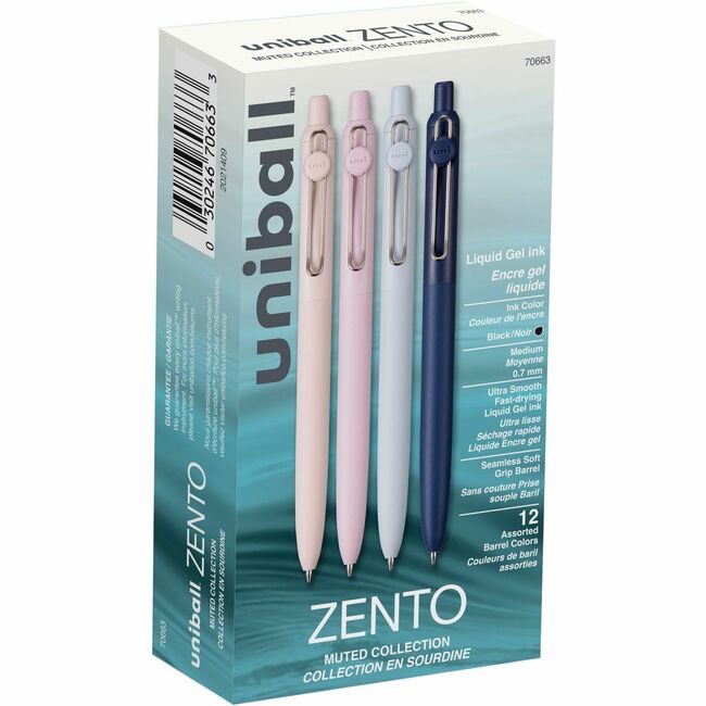 Mitsubishi Pencil Co. / uni-ball Pen Zento Muted.Dz UBC70663