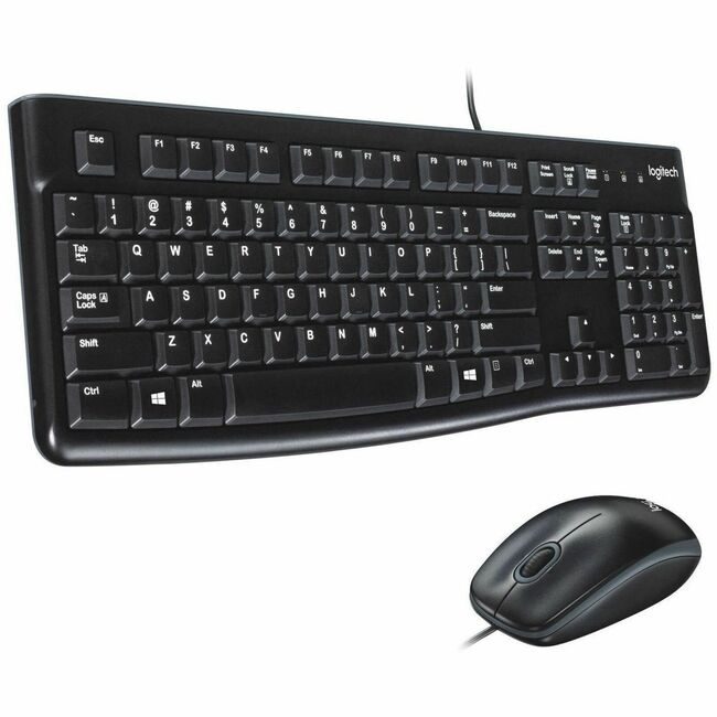 Logitech Combo Mouse Kybd Cord MK120 LOG920-002565