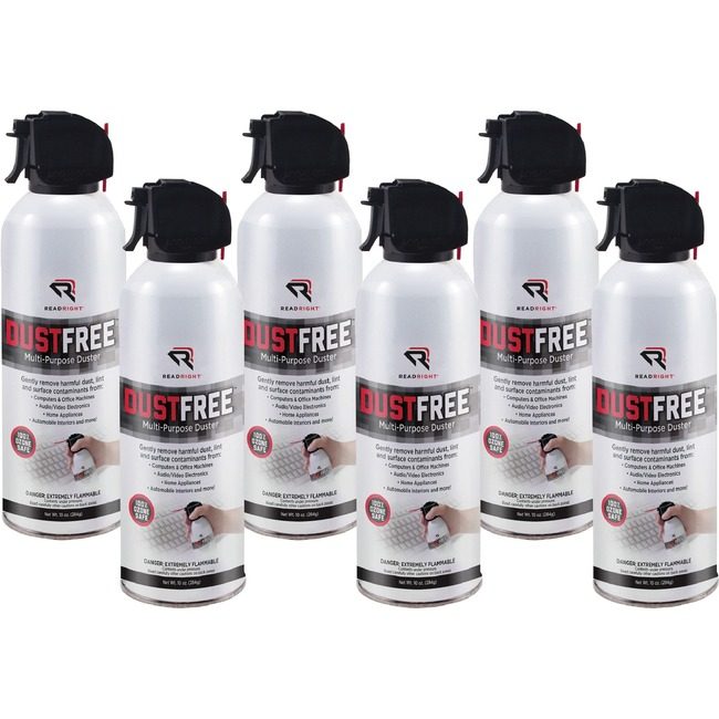 Advantus Corp. Read Right Duster Dustfree 10OZ 6 Pack REARR3760