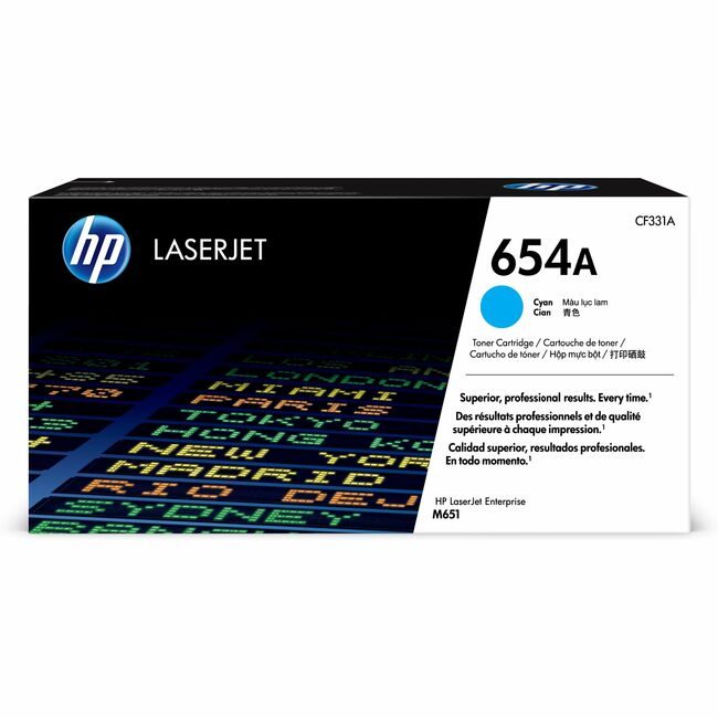 HP Inc. / Hewlett-Packard Crtdg Lj Cyn ORIG 654A HEWCF331A