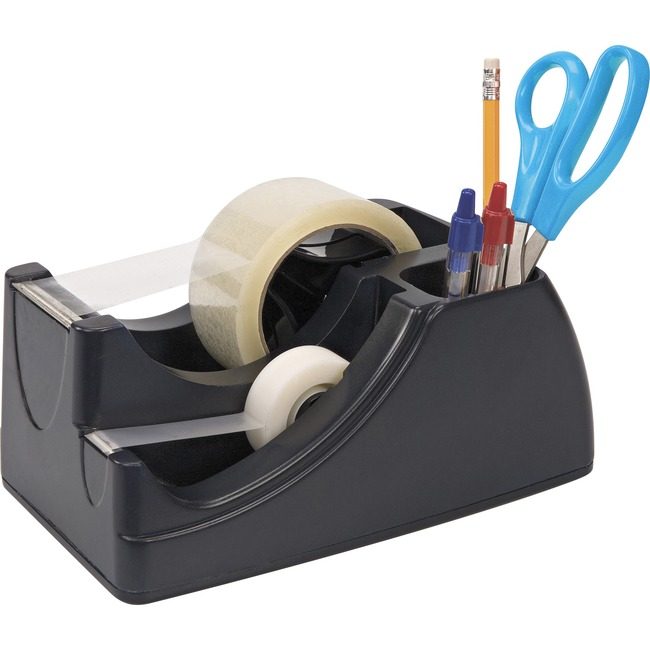 Officemate Dispenser Tape 2-IN-1 Black OIC96690