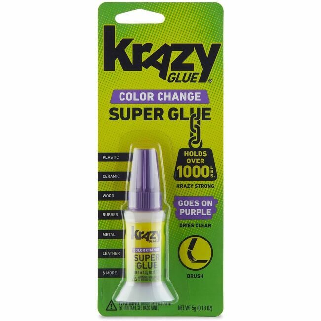 Krazy Glue (Elmer's family) Colrchg Brushon Liq 5G GWBKG98848R