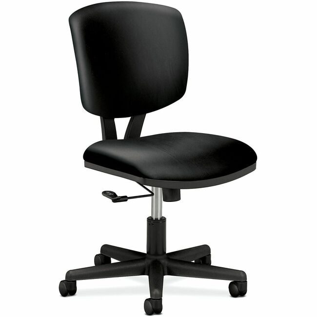 The HON Company Chair Task Tilt Leather Black HON5701SB11T