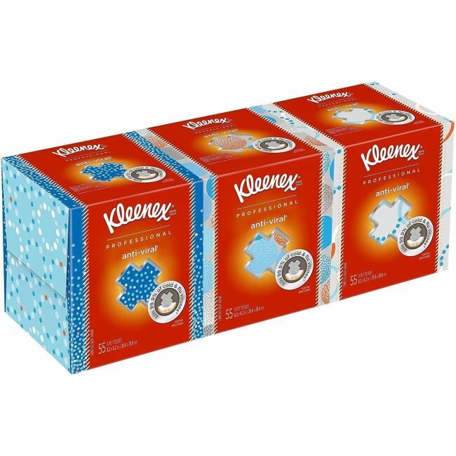 Kimberly-Clark Professional Kleenex / Scott / WypAll / Kimtech Tissue Antiviral KCC21286