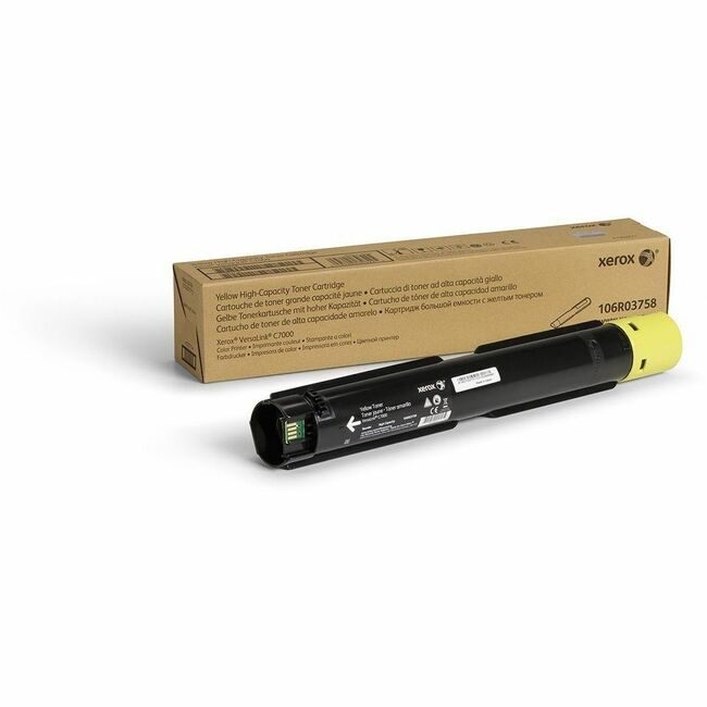 Xerox Corporation Toner Hicp Yellow C7000 XER106R03758