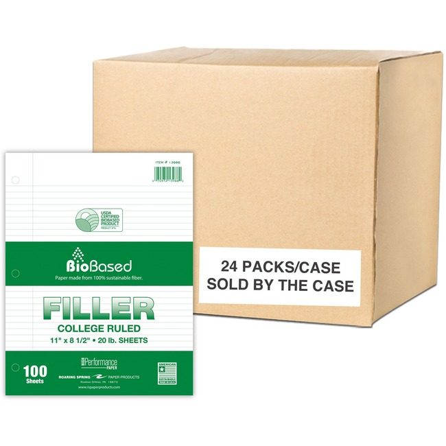 Roaring Spring Paper Products Filler Enviro 100SHT ROA13986CS