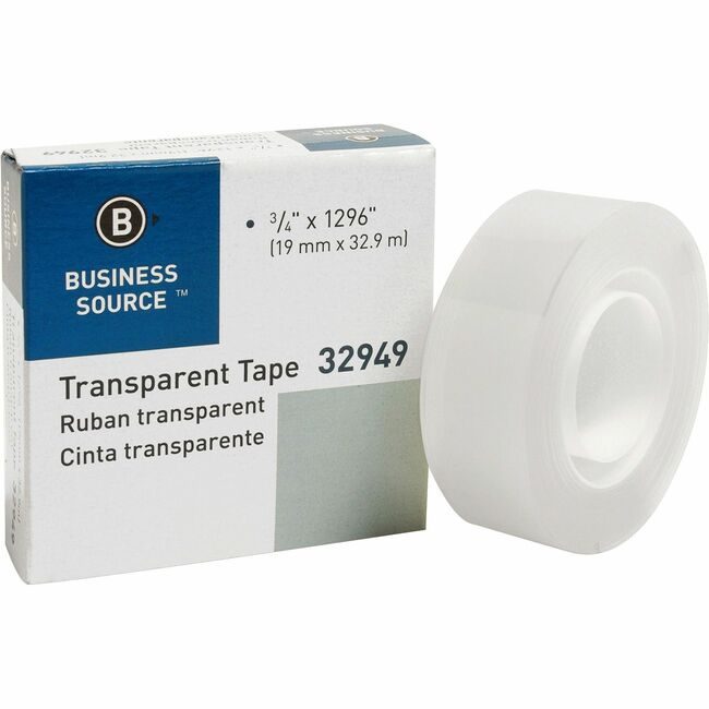 Business Source Tape Roll Transpr 3/4X1296" BSN32949