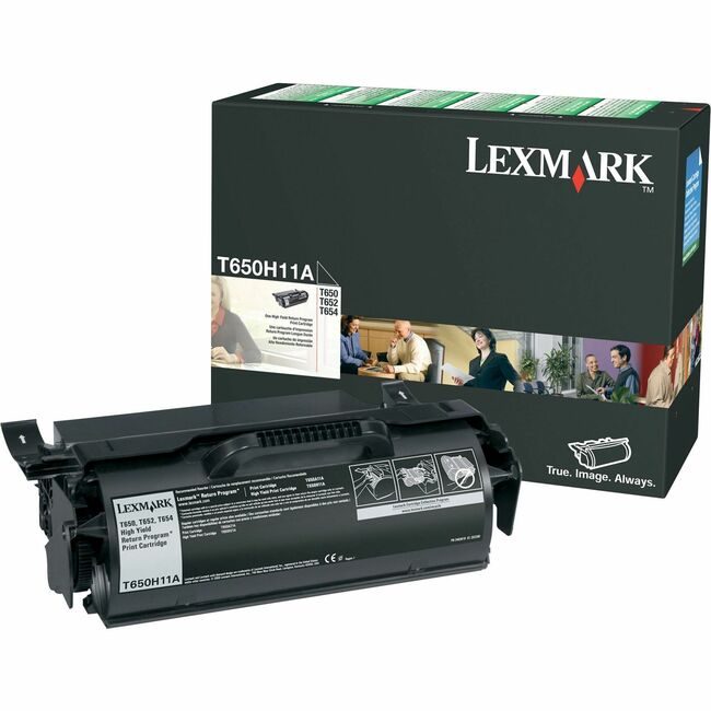 Lexmark International Crtdg Return Hy Black LEXT650H11A