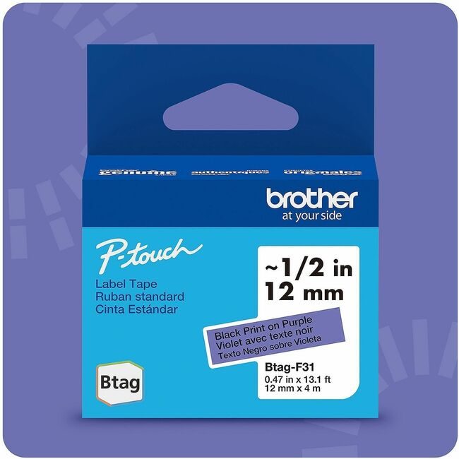 Brother International Tape Label Btag Bk On Pe BRTBTAGF31