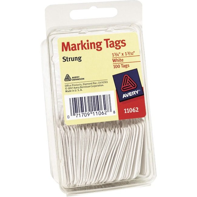 Avery Products Corporation Tag Blank #39C Strung AVE11062