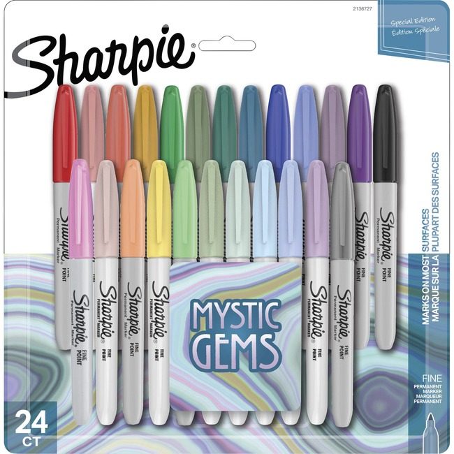 Sharpie / Expo / Prismacolor / Sanford Newell Brands / Sanford Sharpie / Expo / Prismacolor / Marker Shrpie Fine 24 Count Assorted SAN2136727