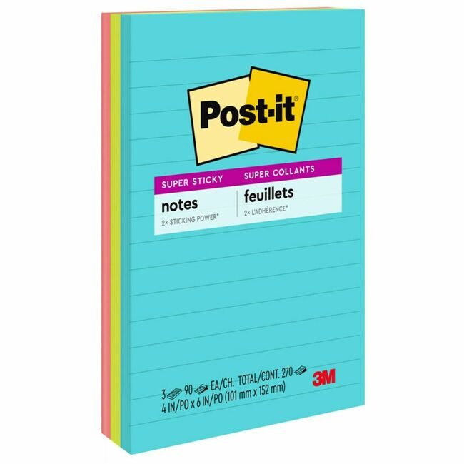 3M Company Note Post-It Sprstck Miami MMM6603SSMIA