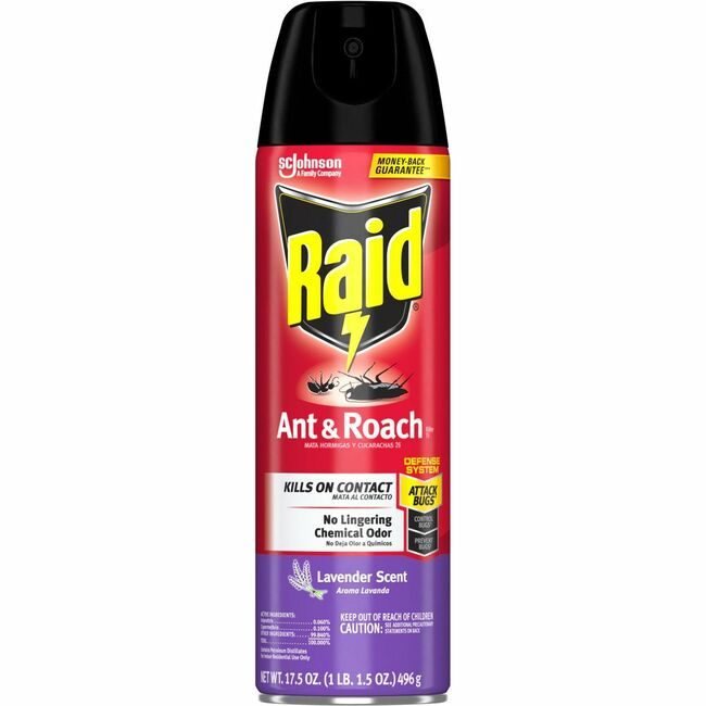 SC Johnson Professional Spray Ant& Roach Lvndr Raid SJN386221