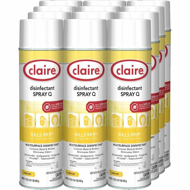Claire Manufacturing Disinfectant Spray Lmn CGCC1002