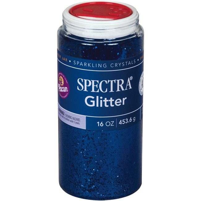 Pacon Corporation Glitter Spectra 16OZ Blue PAC91750