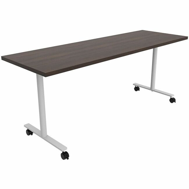 Safco Products Table T-Legs Casters 72X24 SAFJN7224FXCCWN