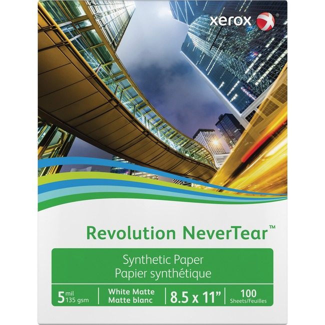 Xerox Corporation Paper Never-Tear 8.5"X11" XER3R20172