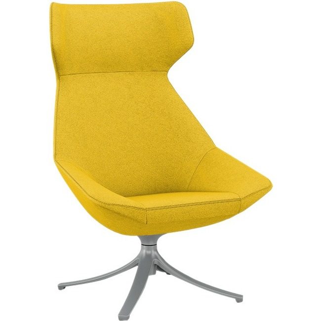 9to5 Seating Chair Wingback Swivel Latte NTF9236LGSFLA