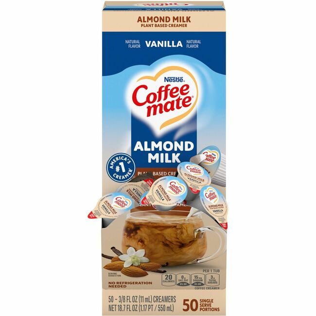 Nestlé Coffee mate Creamer Almondmilk 50 Count NES42258