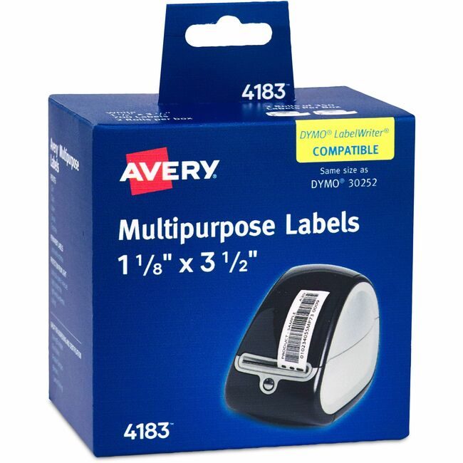 Avery Products Corporation Label Therm Add White 700BX AVE04183