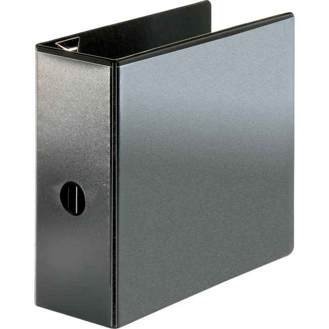 Business Source Binder View D-Ring 5" Black BSN26966