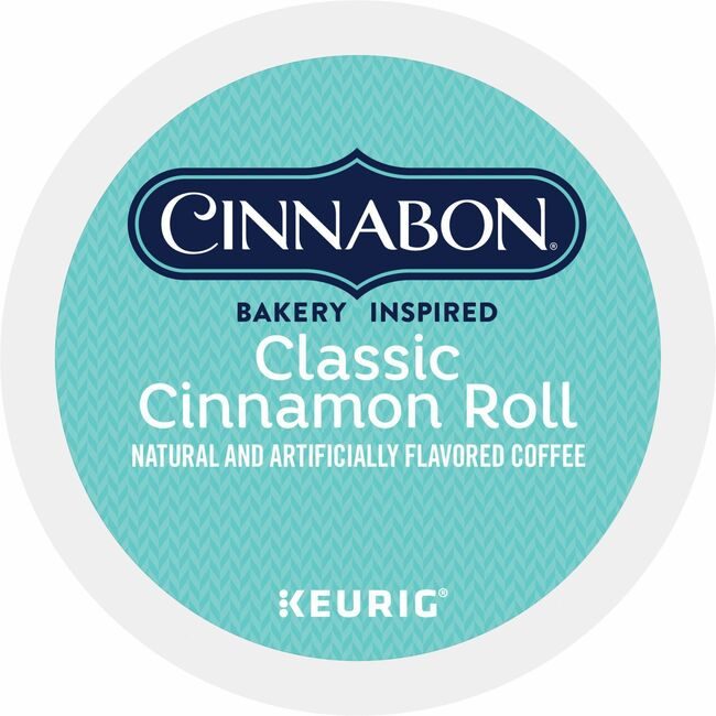 Keurig Dr Pepper / Green Mountain Coffee Roasters Kcup Cinnabon 24BX GMT6305