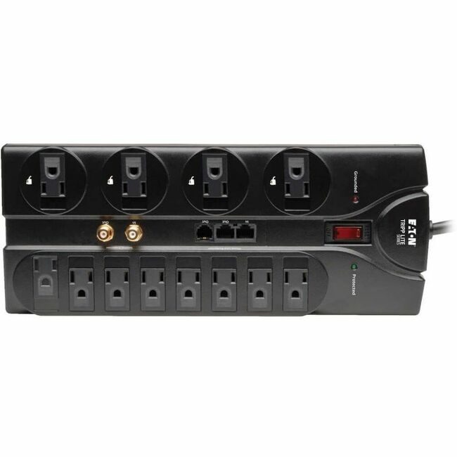 Tripp Lite by Eaton Protector Surge 12 OUT 8CD TRPTLP1208SAT