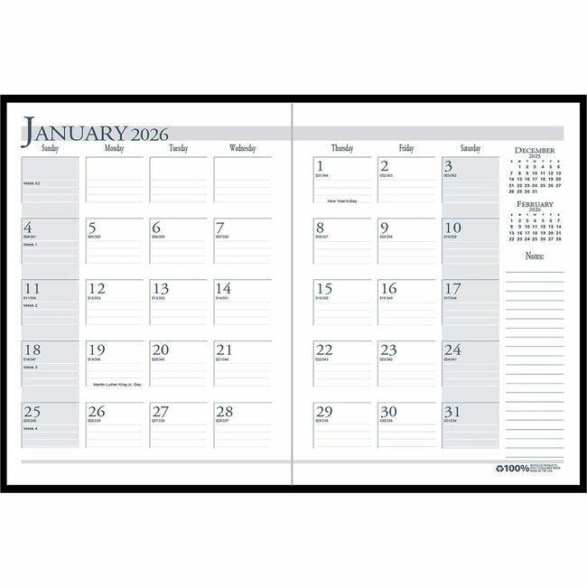 House of Doolittle Planner Monthly 14 MTH. HOD2606-02