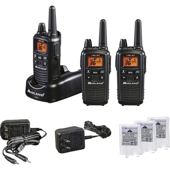 Midland Radio Radios 2WAY 30 MILE 3 Pack MROLXT633VP3