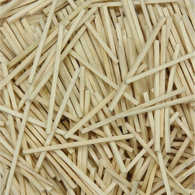 Pacon Corporation Sticks Wood Craft Mini Natural PAC389401
