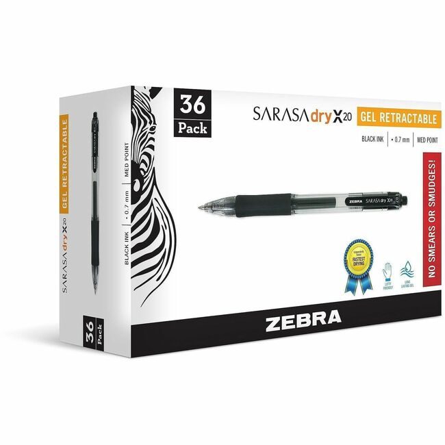 Zebra Pen Corporation Gel Sarasa Rt 0.7MM Black ZEB46136