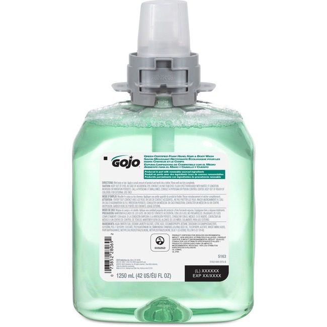 GOJO Industries Soap Lux Foam H&B Wash GOJ516304