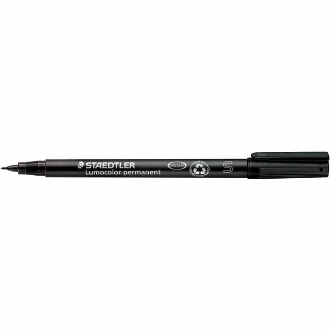 Staedtler Marker Perm Lumoclr Xfn Black STD313-9