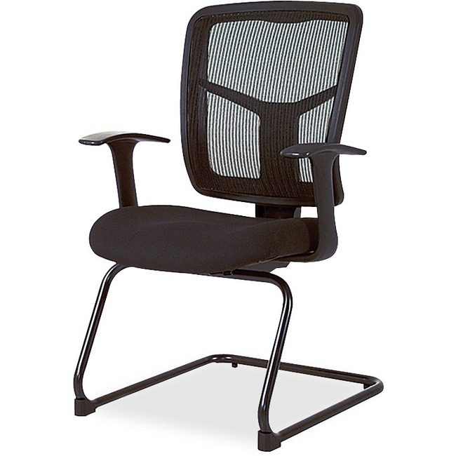 Lorell Chair Side Mesh Black LLR86202