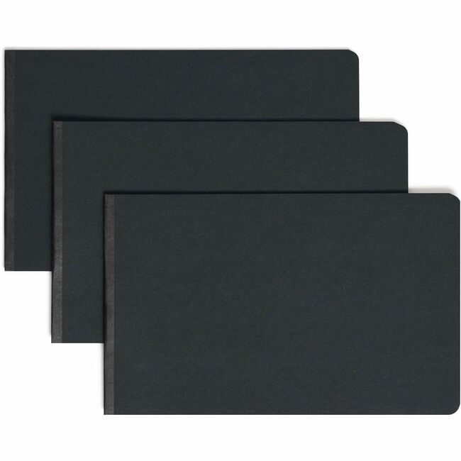 Smead Manufacturing Co. Cover Prssbrd Top 8.5X14 Black SMD81132