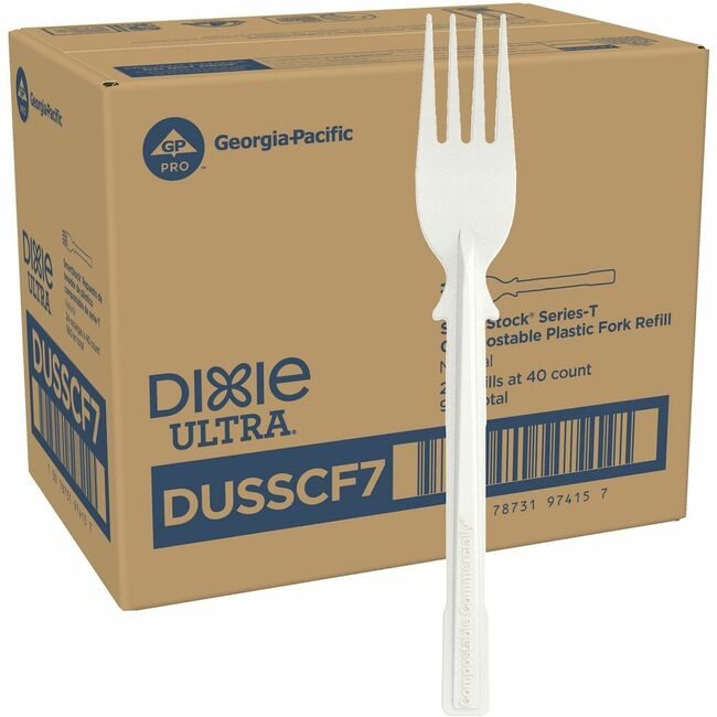 Georgia-Pacific Dixie Cutlery CPLA FK HW 24/40 DXEDUSSCF7