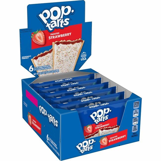 Kellanova Kellogg's Pastry Poptart Strwbry 2 PK KEB31732