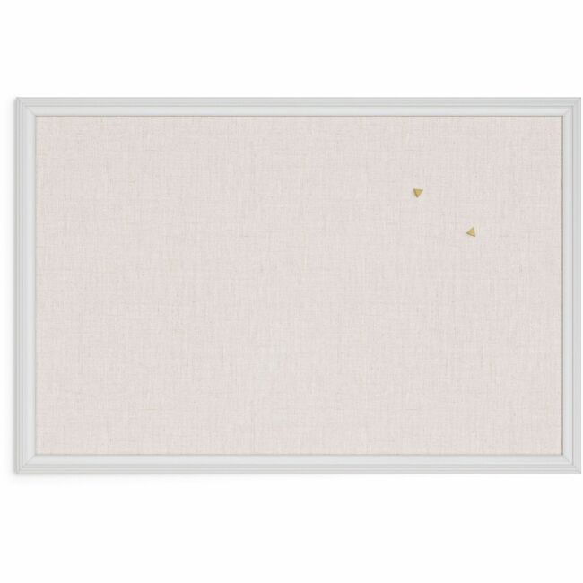 U Brands Board Linen Cork 30X20 White UBR2074U00-01