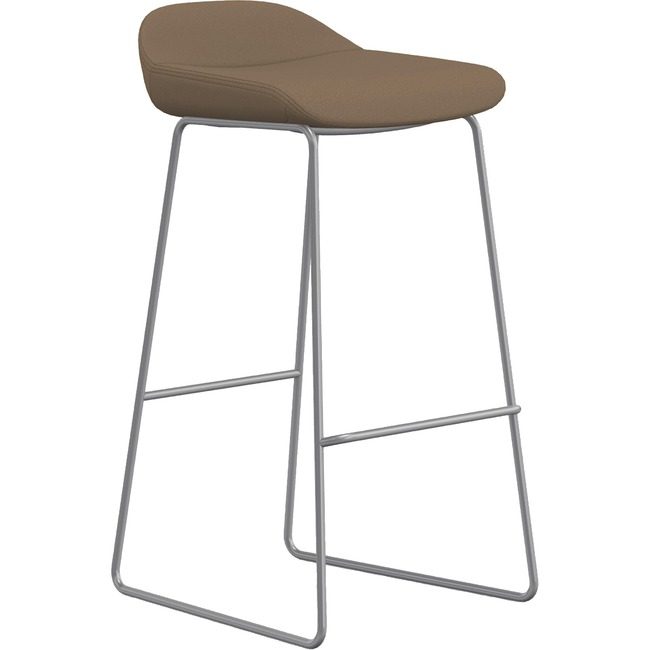 9to5 Seating Stool Bar Sldbse Fbrc La/Sr NTF9165STSFLA