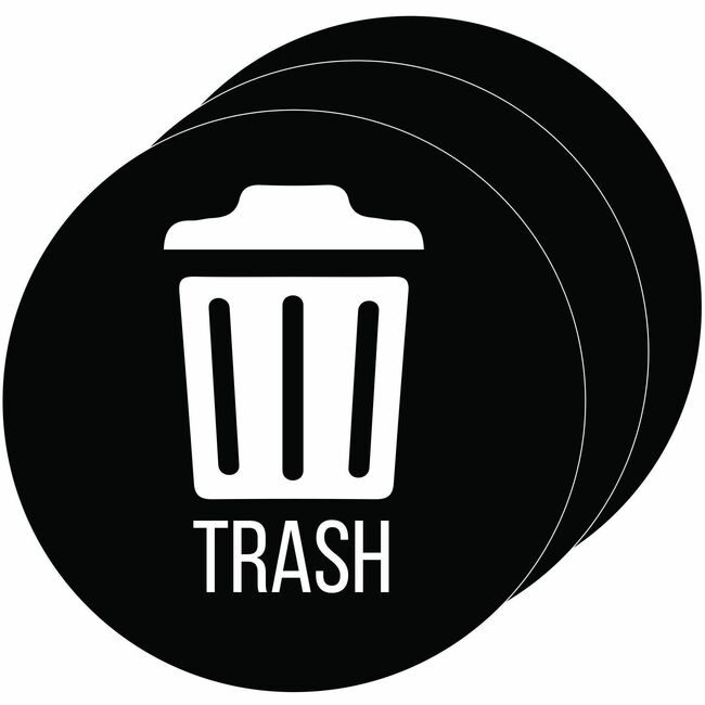 HLS Commercial Trashcan Icon Sticker HLCHLSKERTRASH3
