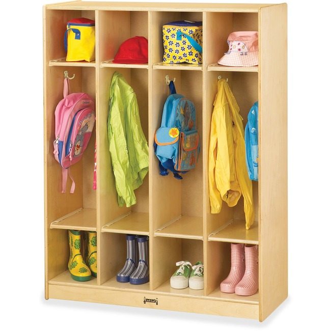 Jonti-Craft, Inc. Locker Coat Rnbw 4 SECTION JNT0268JC
