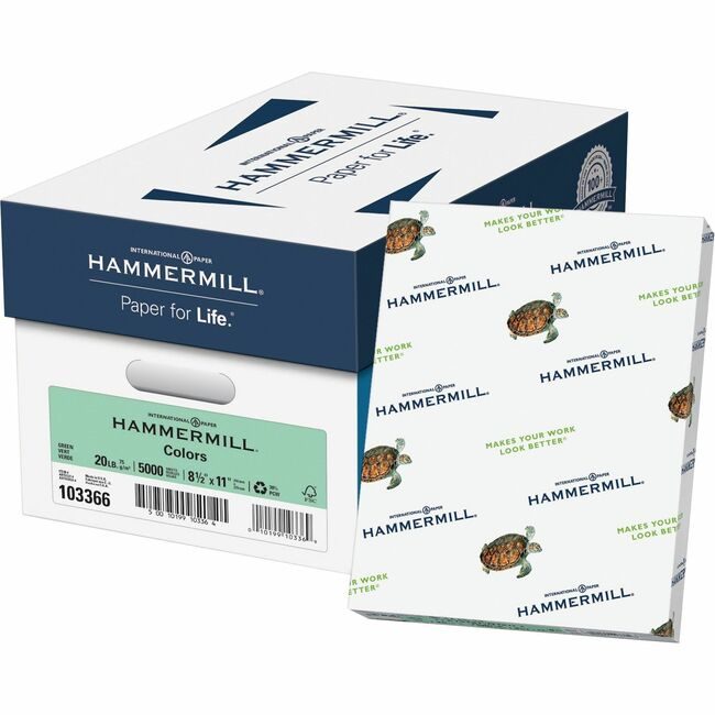 Sylvamo / Hammermill Paper Copy 20# 8.5X11 Green HAM103366CT