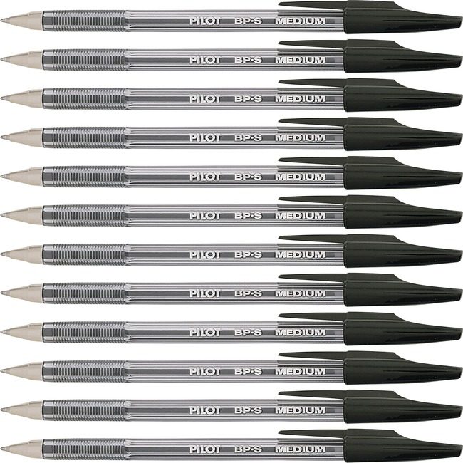 Pilot Corporation of America Pen Ballpt Stick Medium Black PIL35711