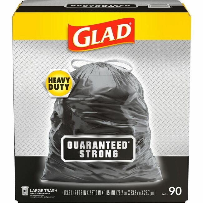 CloroxPro / Clorox The Clorox Company CloroxPro / Bag Trsh Drwstrng Black 30GAL CLO78952