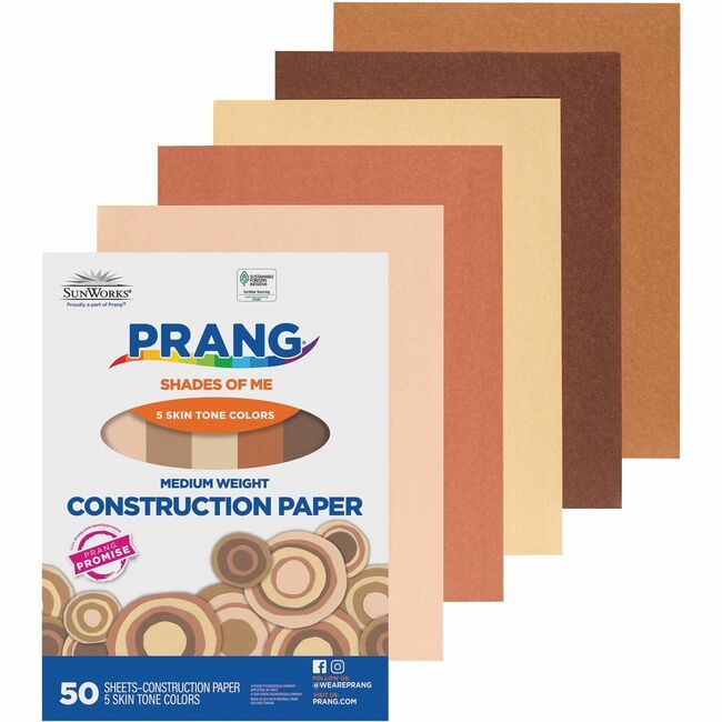 Pacon Corporation Paper Const Skintones 9X12 PAC9509