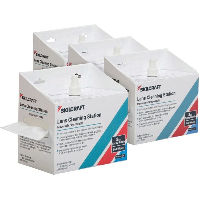 Varies / verify SKU SKU-LEVEL VERIFICATION REQUIRED Cleaner Lens Disposable 8OZ NSNNIB0080