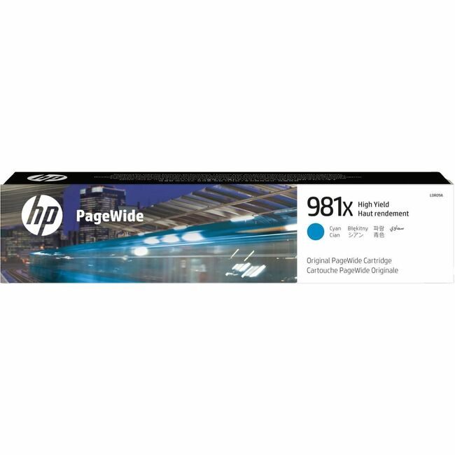 HP Inc. / Hewlett-Packard Crtdg Ij Pg Wide HP981X Cyn HEWL0R09A