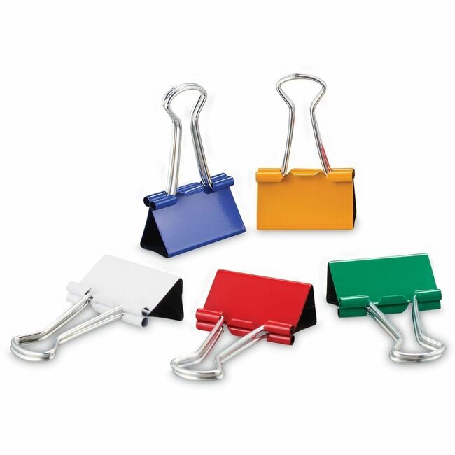 Universal Office Products Clip Medium 24/TUB Assorted UNV31029